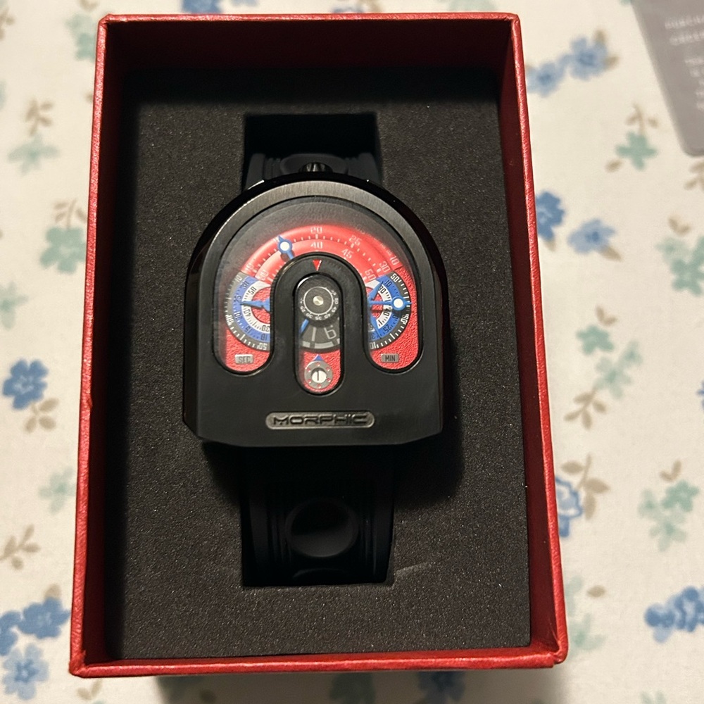 Morphic M95 Series Chronograph Strap Watch w/Date